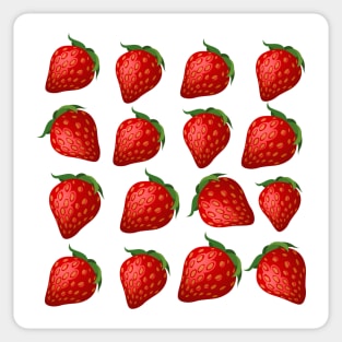 Strawberry Decor II Sticker